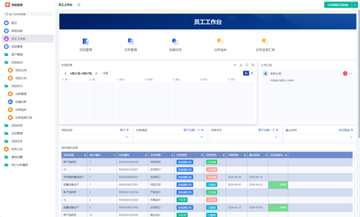 項目管理