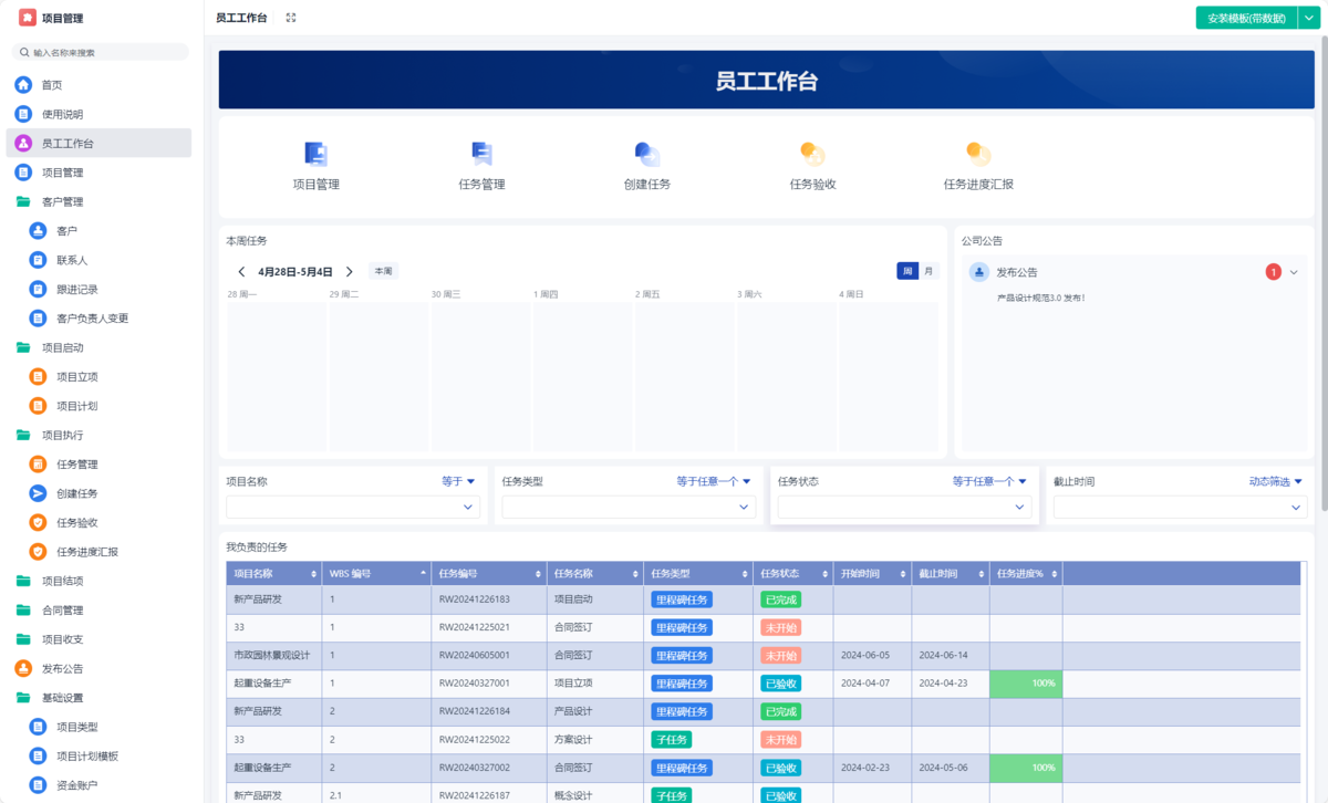 項目管理