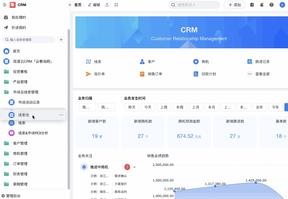 CRM系統