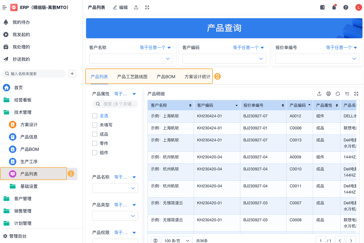 ERP,BOM表
