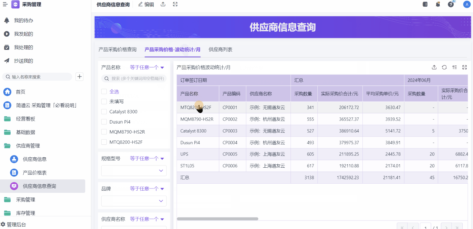 供應商管理系統