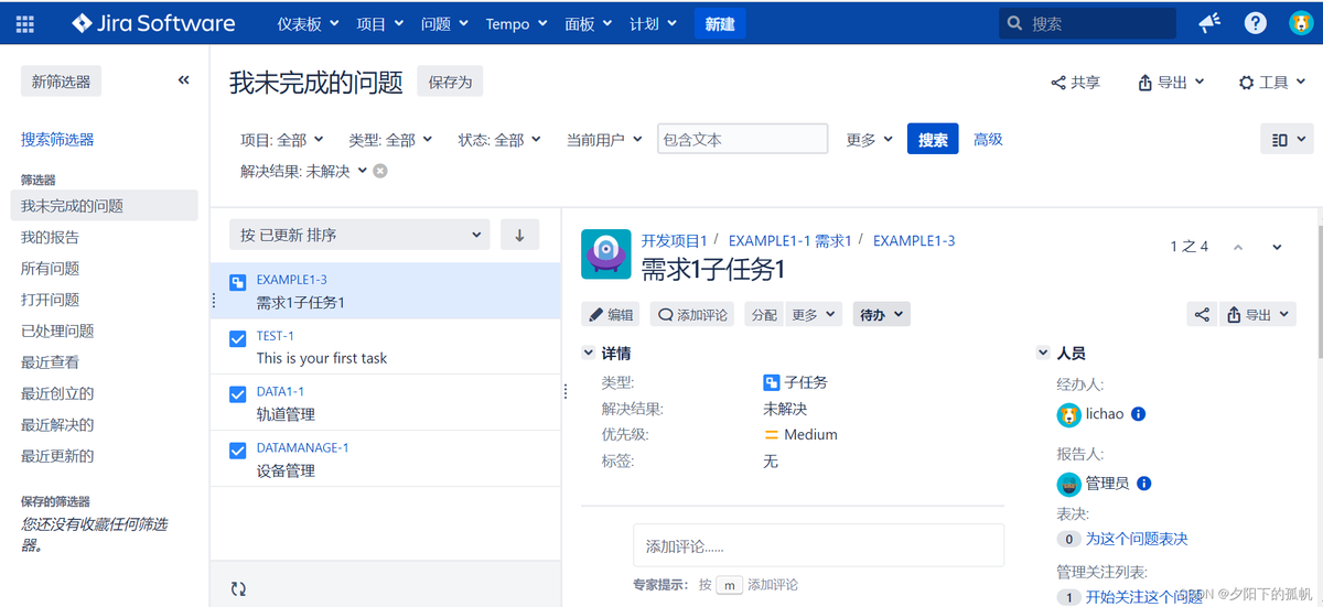 項目管理