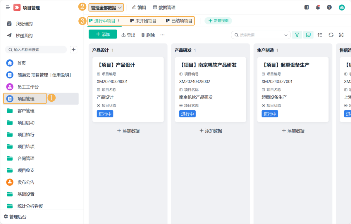 項目管理
