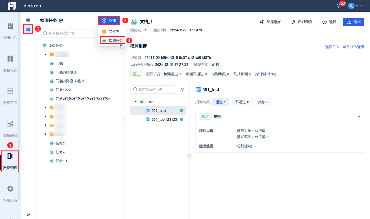 FDL的数据管理维度