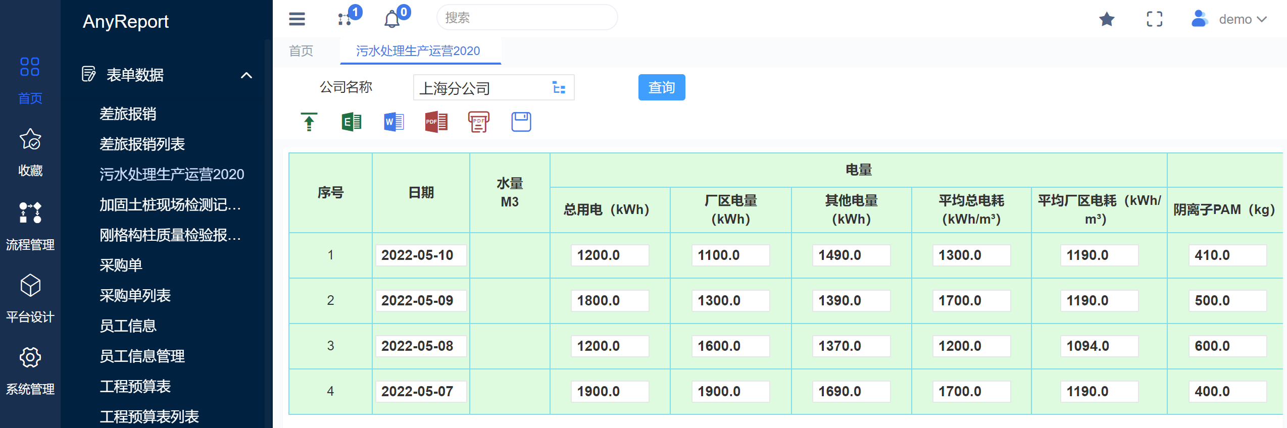 数据填报系统