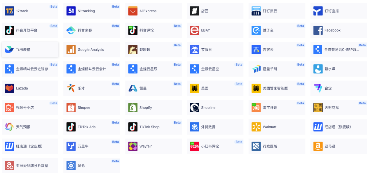 应用数据源