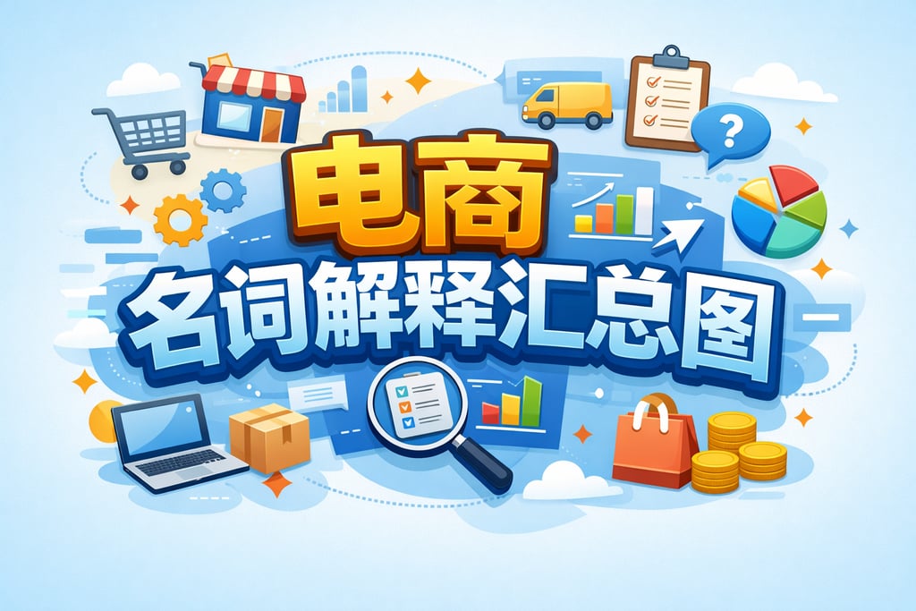 图文解读！电商名词解释汇总图，可视化