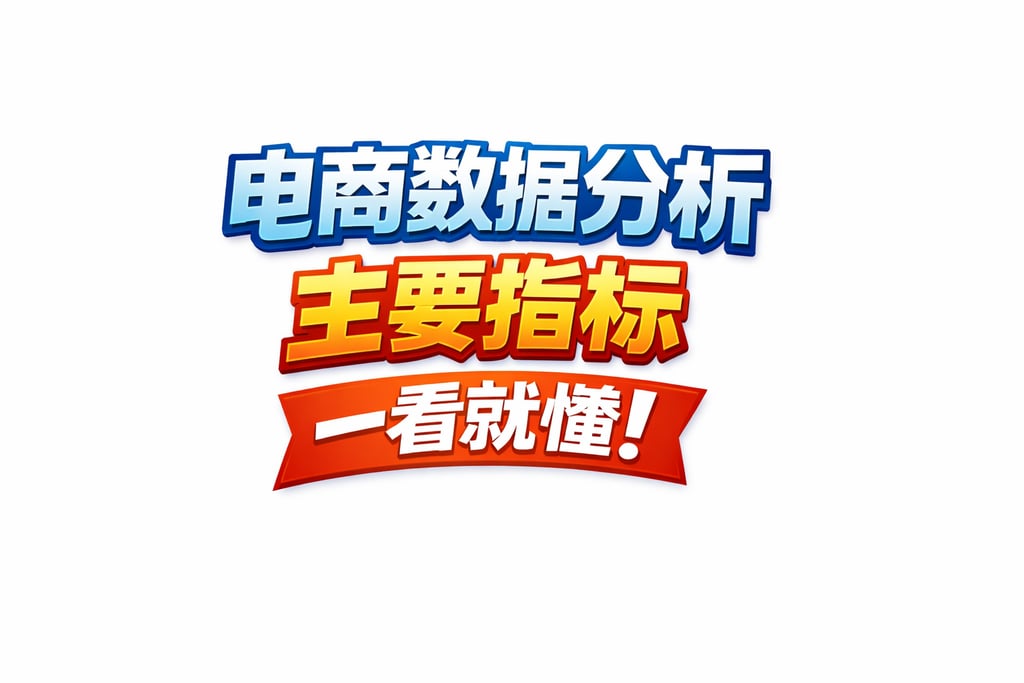 核心提炼！电商数据分析主要指标，一看就懂