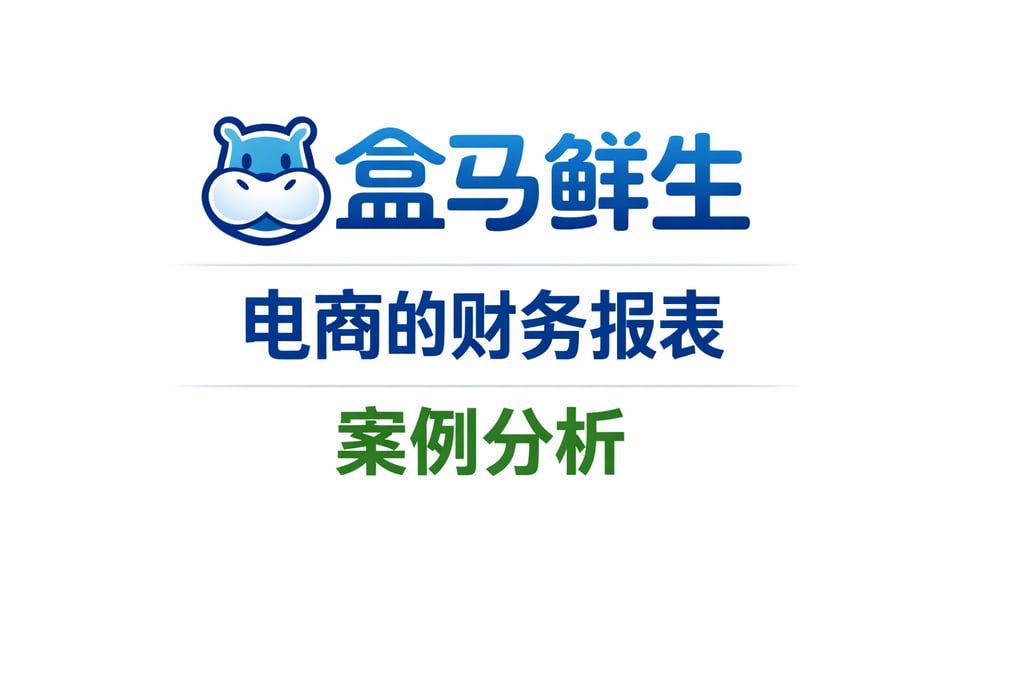 盒马鲜生！盒马鲜生电商的财务报表，案例分析