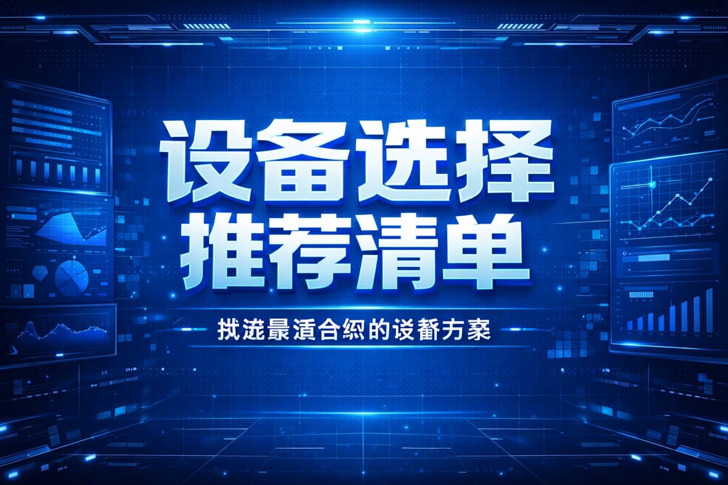 设备选择！电商数据大屏电子屏，推荐清单