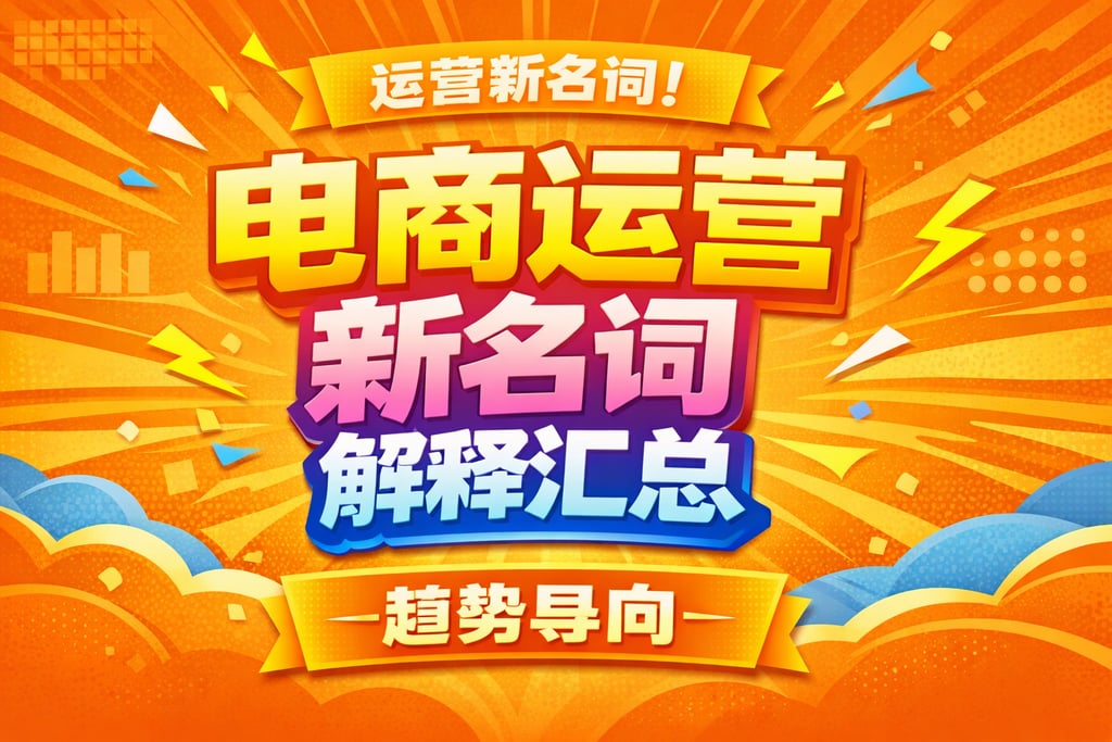 运营新名词！电商运营新名词解释汇总，趋势导向