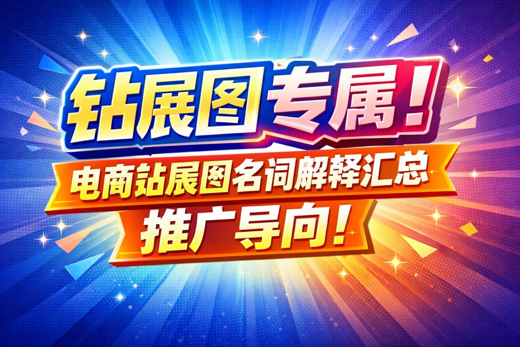 钻展图专属！电商钻展图名词解释汇总，推广导向