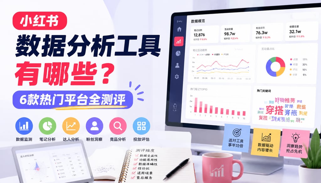 小红书数据分析工具有哪些？6款热门平台全测评