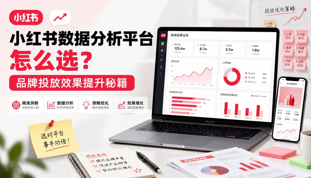 小红书数据分析平台怎么选？品牌投放效果提升秘籍