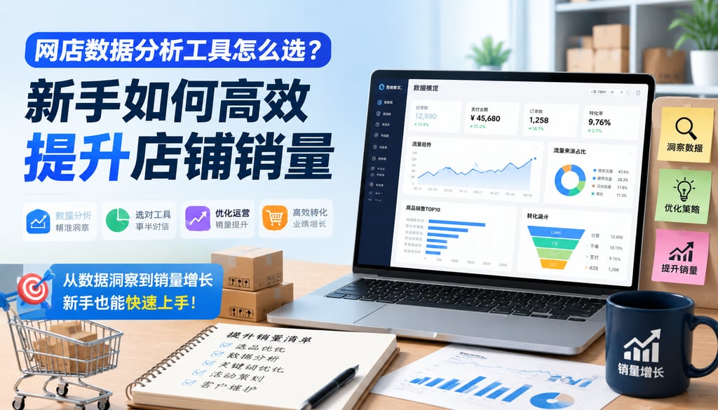 网店数据分析工具怎么选？新手如何高效提升店铺销量