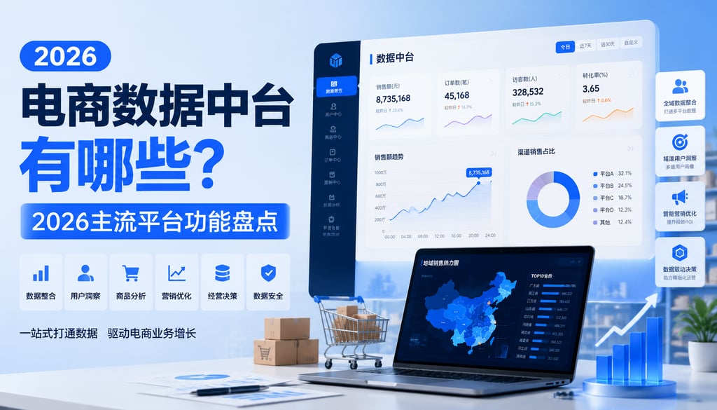 电商数据中台有哪些？2026主流平台功能盘点