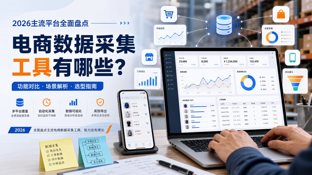 电商数据采集工具有哪些？2026主流平台全面盘点