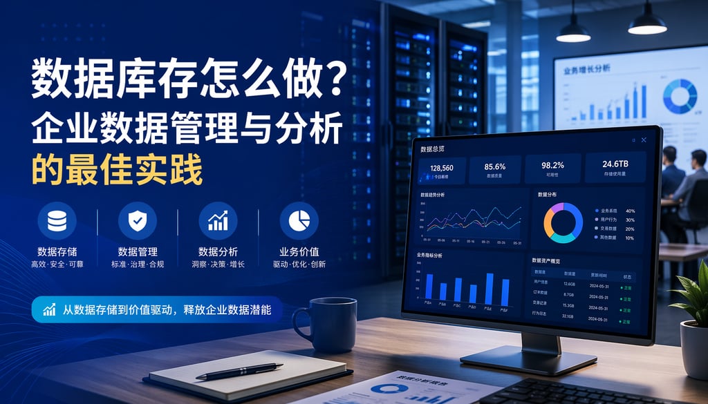 数据库存怎么做？企业数据管理与分析的最佳实践