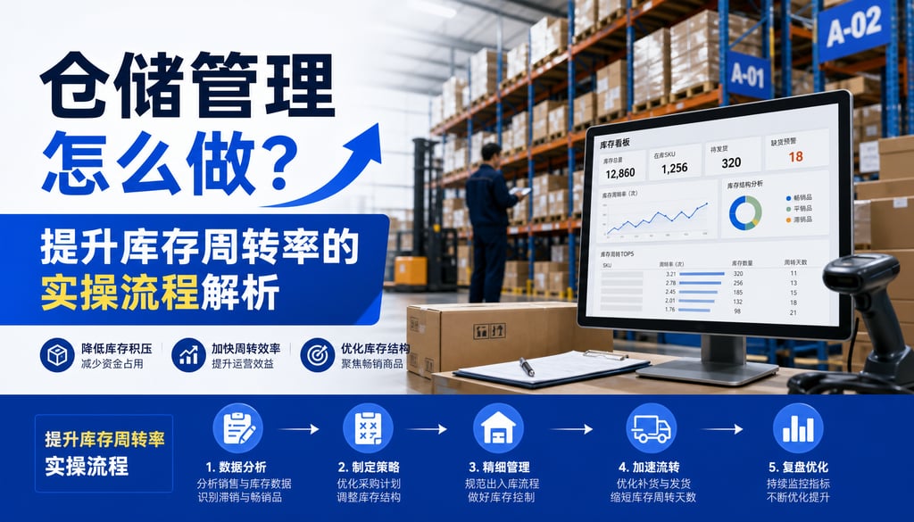 仓储管理怎么做？提升库存周转率的实操流程解析