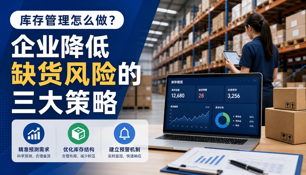 库存管理怎么做？企业降低缺货风险的三大策略