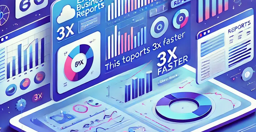 经营报表Excel混乱？这款工具报表制作快3倍