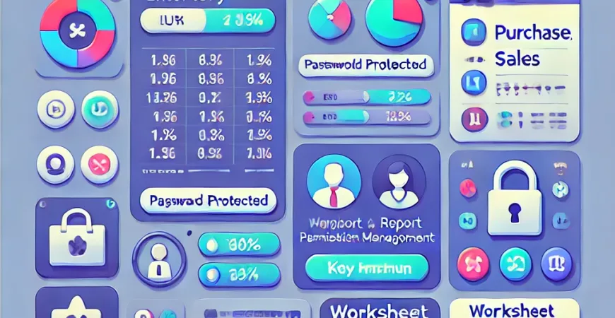 进销存报表权限管理？工作表密码保护