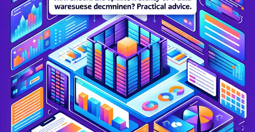数据仓库的更新频率应如何设置？实用建议。