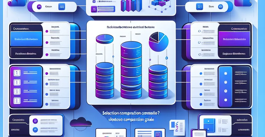 如何选择合适的关系型数据库？选型对比指南。