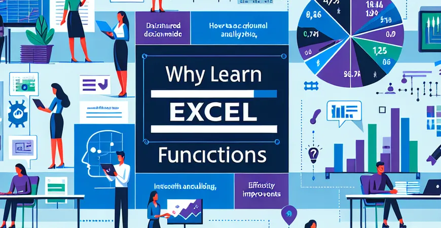 为何学习Excel函数？探究其在职场的价值