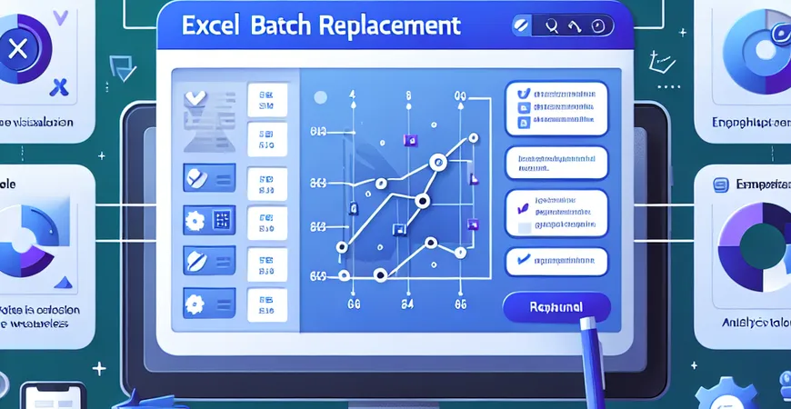 为啥总搞不定Excel批量替换？功能详解让你不再懵