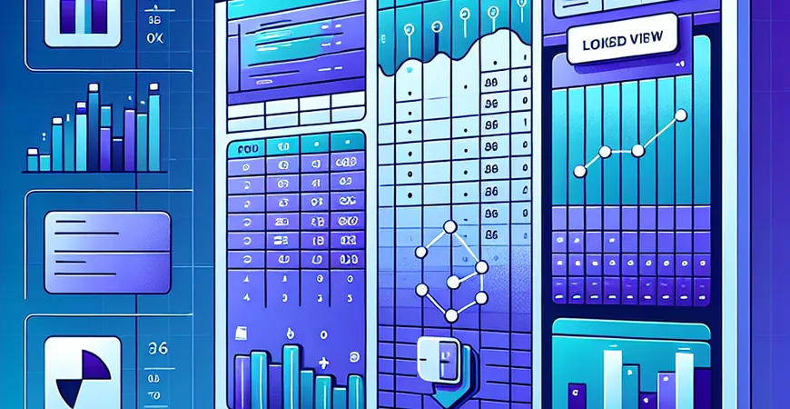 固定表头怎么搞？用Excel锁定视图防止错行