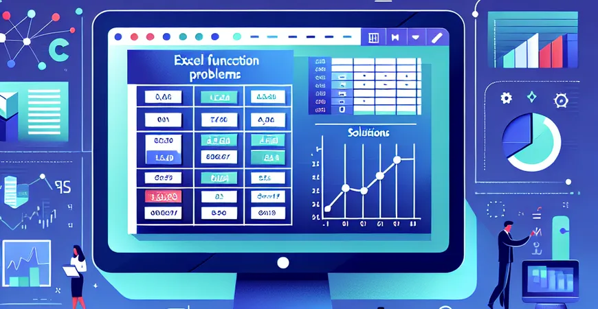 如何解决Excel函数问题？常见疑难与解决方案