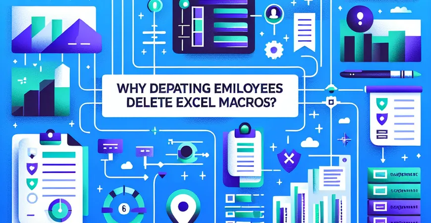 离职员工为何删除Excel宏？用FR预留痕+设限机制