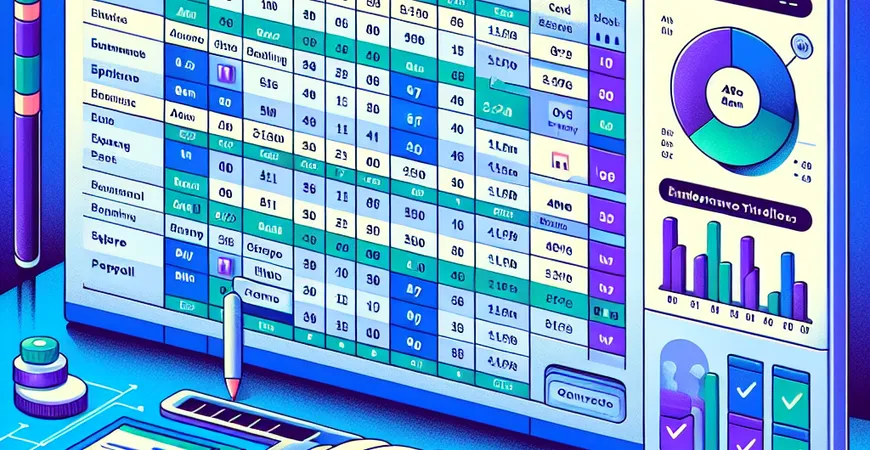 考勤表操作用Excel怎么最省事？功能详解让你不再懵