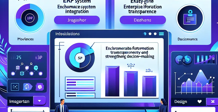 ERP系统集成如何提高企业信息透明度？强化决策力！
