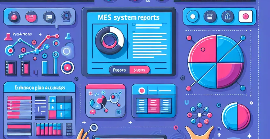 MES系统报表如何提升计划准确性？减少生产延误！