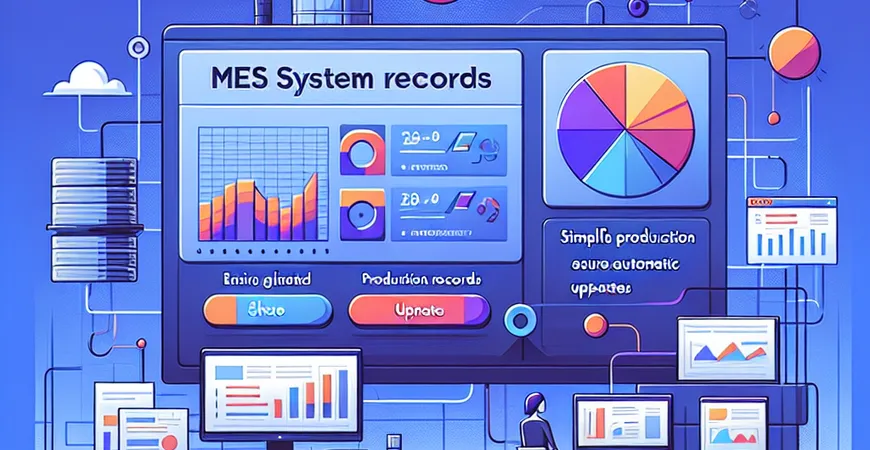 MES系统报表如何简化生产记录？自动更新确保准确！