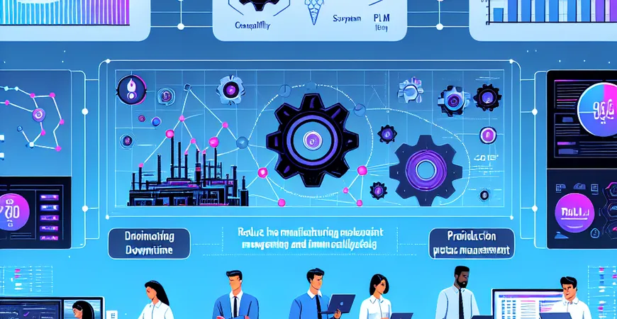 PLM系统如何减少生产停机时间？优化设备管理减少故障！