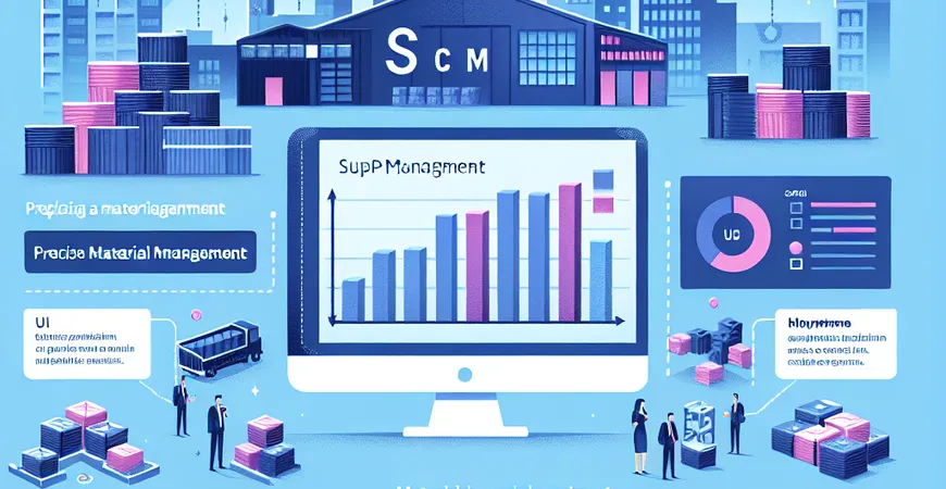 SCM系统如何帮助实现精准的物料管理？减少浪费！