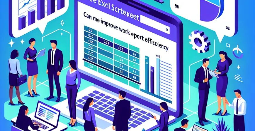 Excel表格免费版能提升工作报告效率？简化处理！