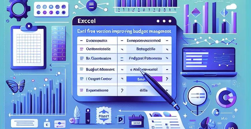 Excel表格免费版能提升预算管理？帮助掌控财务预算！