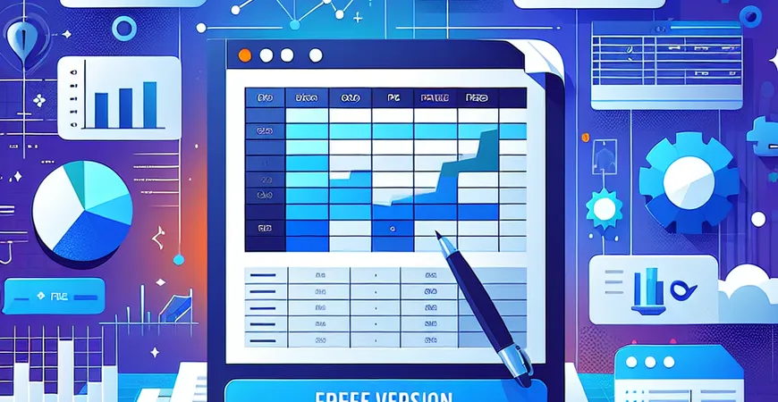 Excel表格免费版适合数据归档？轻松整理文件！