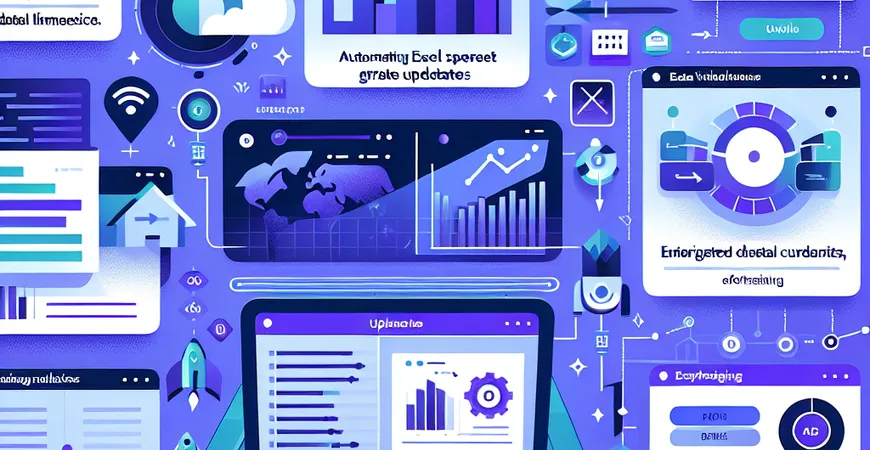 Excel表格如何实现自动更新？提升数据的实时性！