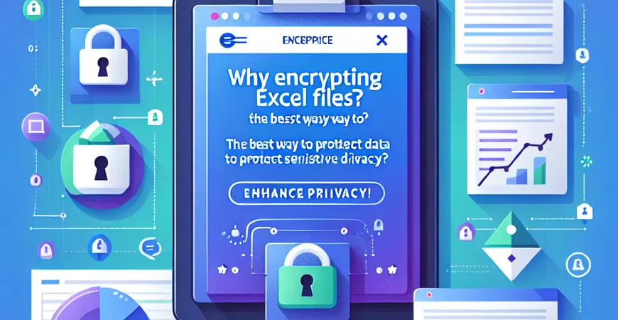 为什么Excel加密是保护敏感数据的最佳方式？提升隐私！