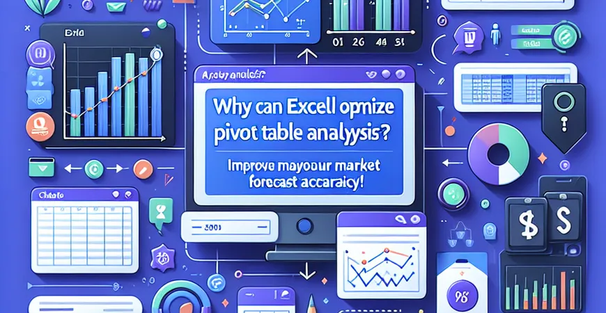 为什么Excel能优化数据透视分析？提升市场预测精度！