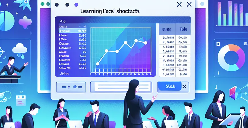 为什么学习Excel快捷键有助于分析财务数据？提升精度！
