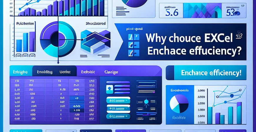 为什么选择Excel作为你的数据处理工具？提升处理效率！