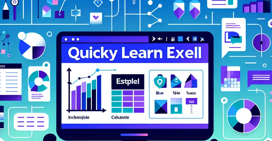 如何快速学习Excel表格？掌握技巧提升工作效率！