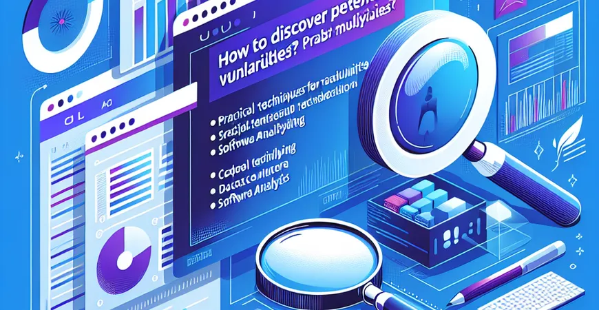 怎样发现潜在漏洞？软件分析的实用技巧揭秘