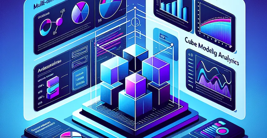 经营分析的多维方法？立方体建模技术